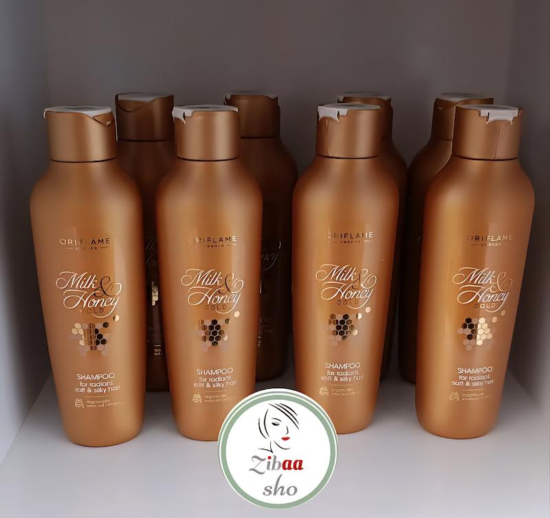 شامپو شیر و عسل طلایی گلد اوریفلیم کد 35957 Milk Honey Gold
