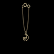 آویز ساعت طلا مدل موز کد ZCA10407