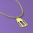 آویز ساعت طلا مدل فانوس کد ZCA10462