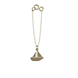 آویز ساعت طلا مدل قایق کد ZCA10477