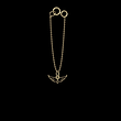 آویز ساعت طلا مدل فرشته کد ZCA10479