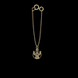 آویز ساعت طلا مدل فرشته کد ZCA10493