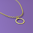آویز ساعت طلا مدل حلقه کد ZCA10525