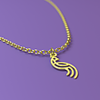 آویز ساعت طلا مدل طاووس کد ZCA10530