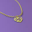 آویز ساعت طلا مدل گیاه کد ZCA10538