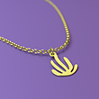 آویز ساعت طلا مدل گیاه کد ZCA10547