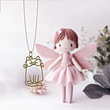 آویز ساعت طلا مدل گربه کد ZCA10588
