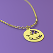آویز ساعت طلا مدل گهواره کد ZCA10662