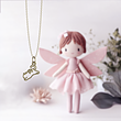 آویز ساعت طلا مدل گربه کد ZCA10727