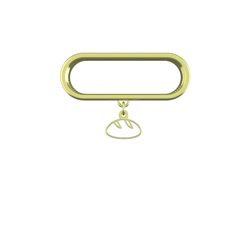 آویز ساعت هوشمند طلا مدل نان کد ZSA10487