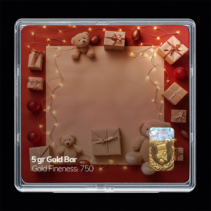 شمش طلا 18 عیار مدل عروسک کد SG10897