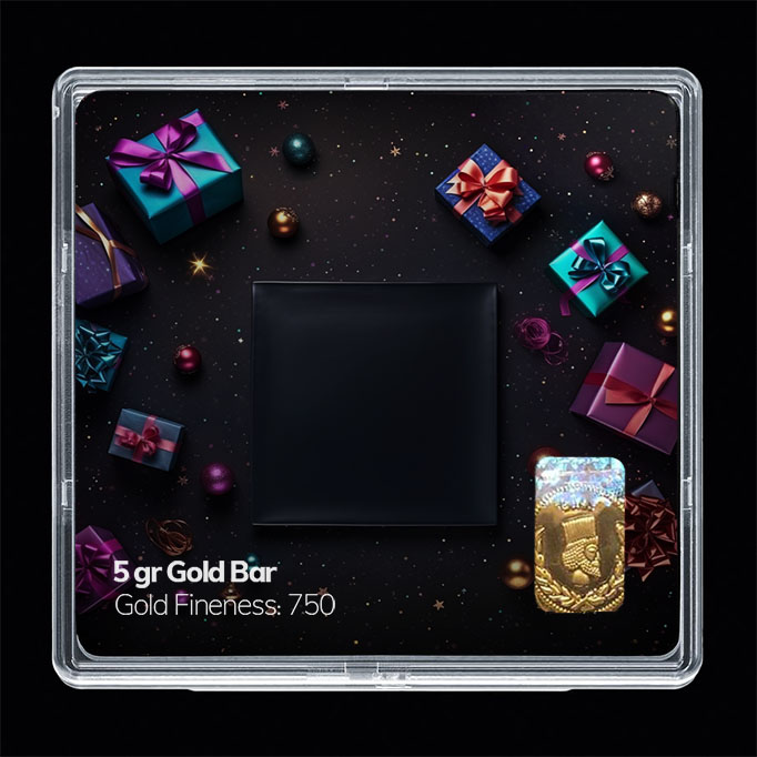 شمش طلا 18 عیار مدل فانتزی کد SG10938