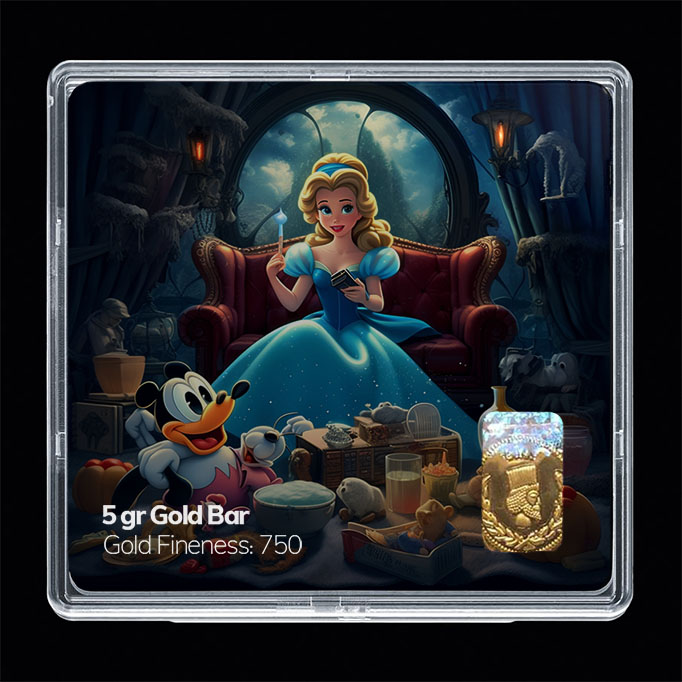 شمش طلا 18 عیار مدل باربی کد SG10948