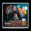 شمش طلا 18 عیار مدل تولد کد SG11041