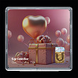 شمش طلا 18 عیار مدل تولد کد SG11048