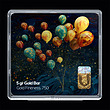 شمش طلا 18 عیار مدل تولد کد SG11066