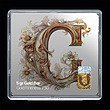 شمش طلا 18 عیار مدل حرف G کد SG11102