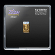 شمش طلا 18 عیار مدل قلب کد SG11120