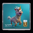 شمش طلا 18 عیار مدل اسب تک شاخ کد SG11244