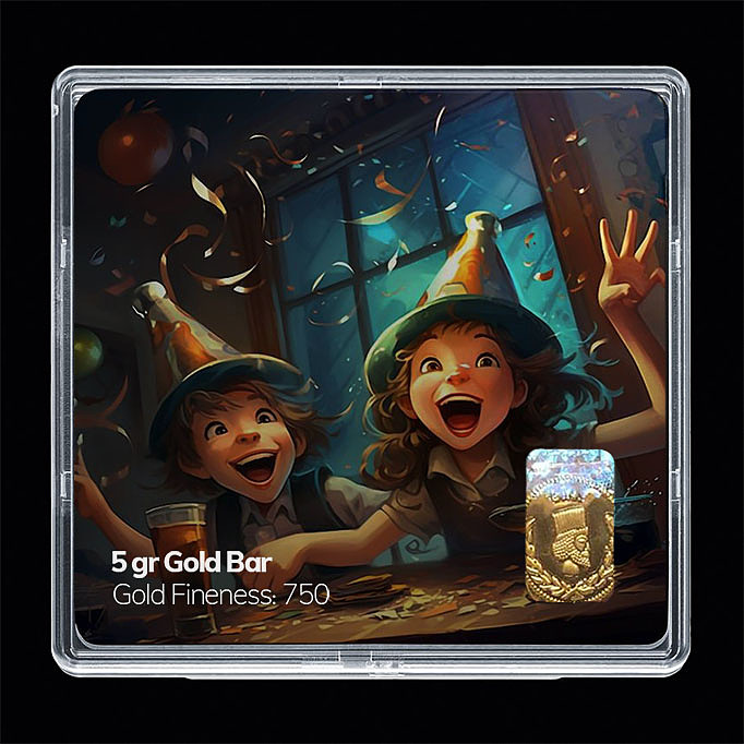 شمش طلا 18 عیار مدل بازی کد SG11313