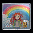 شمش طلا 18 عیار مدل رنگین کمان کد SG11349