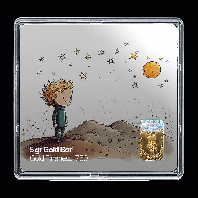 شمش طلا 18 عیار مدل پسر کد SG11364