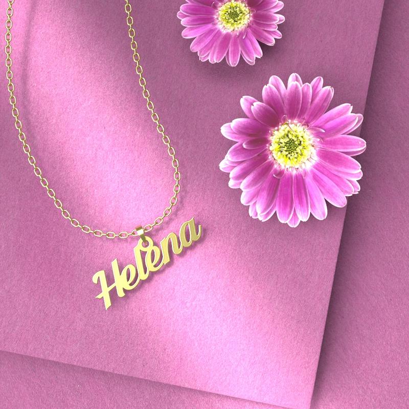 گردنبند طلا 18 عیار زنانه مدوپد مدل Helena کد R251