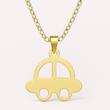 گردنبند و آویز طلا مدل ماشین اسباب بازی پسرانه و بچه گانه کد ZC10038