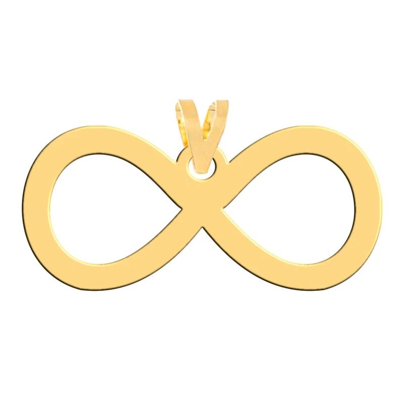 آویز طلا 18 عیار زنانه زربن مدل بینهایت کد ZBA003017