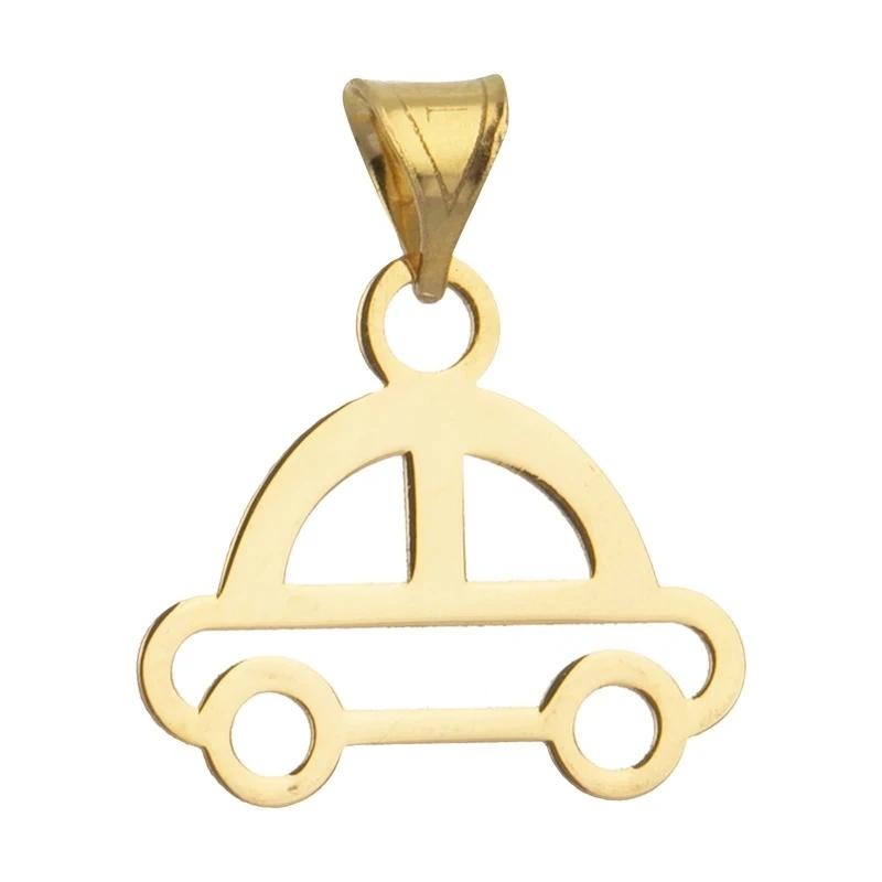 آویز طلا 18 عیار زنانه زربن مدل ماشین کد ZBA003019