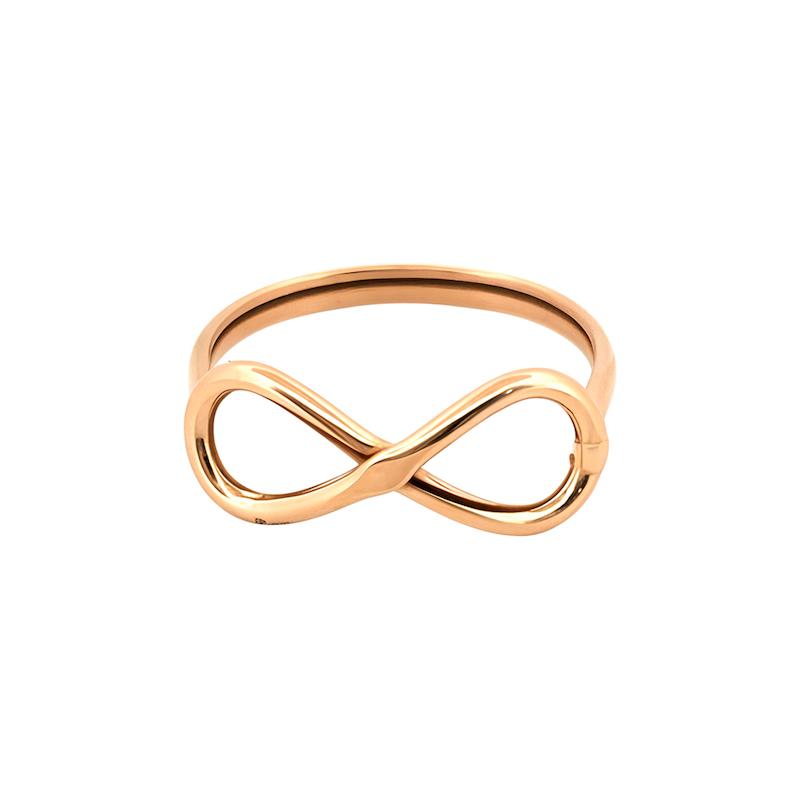 انگشتر طلا 18 عیار زنانه زربن مدل بی نهایت کد ZBR003723