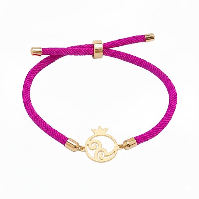 دستبند طلا ۱۸ عیار انار مدوپد