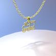 گردنبند طلا مدل قطار کد ZC10160