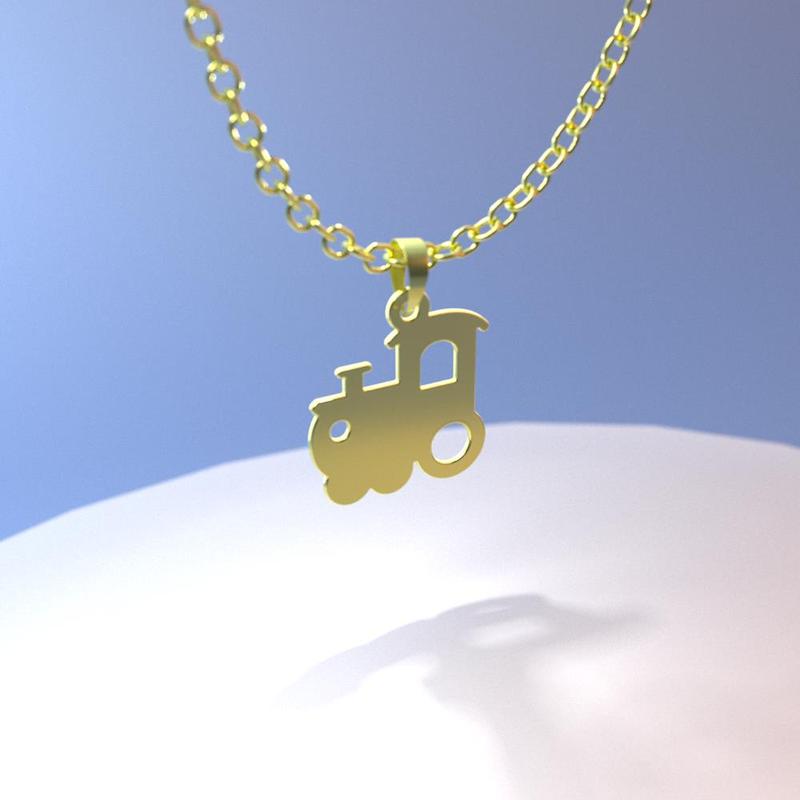 گردنبند طلا مدل قطار کد ZC10164