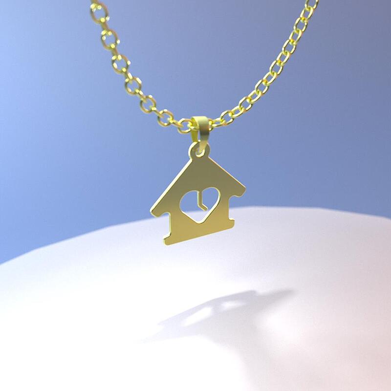 گردنبند طلا مدل ساعت کد ZC10516