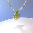 گردنبند طلا مدل فندق کد ZC10556
