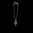 آویز ساعت طلا مدل جغجغه کد ZCA10034