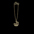 آویز ساعت طلا مدل گهواره کد ZCA10074