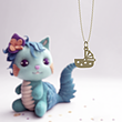 آویز ساعت طلا مدل گهواره کد ZCA10077