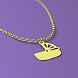 آویز ساعت طلا مدل گهواره کد ZCA10078