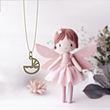 آویز ساعت طلا مدل گهواره کد ZCA10081
