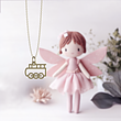 آویز ساعت طلا مدل قطار کد ZCA10162