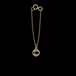آویز ساعت طلا مدل ماهی کد ZCA10180