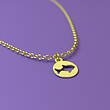 آویز ساعت طلا مدل ماهی کد ZCA10180
