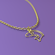 آویز ساعت طلا مدل ماهی کد ZCA10181