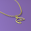 آویز ساعت طلا مدل ماهی کد ZCA10182