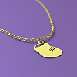 آویز ساعت طلا مدل کفش بچگانه کد ZCA10193