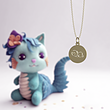 آویز ساعت طلا مدل نوزاد کد ZCA10226