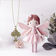 آویز ساعت طلا مدل بادکنک تولد کد ZCA10238