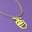 آویز ساعت طلا مدل پیله کد ZCA10250